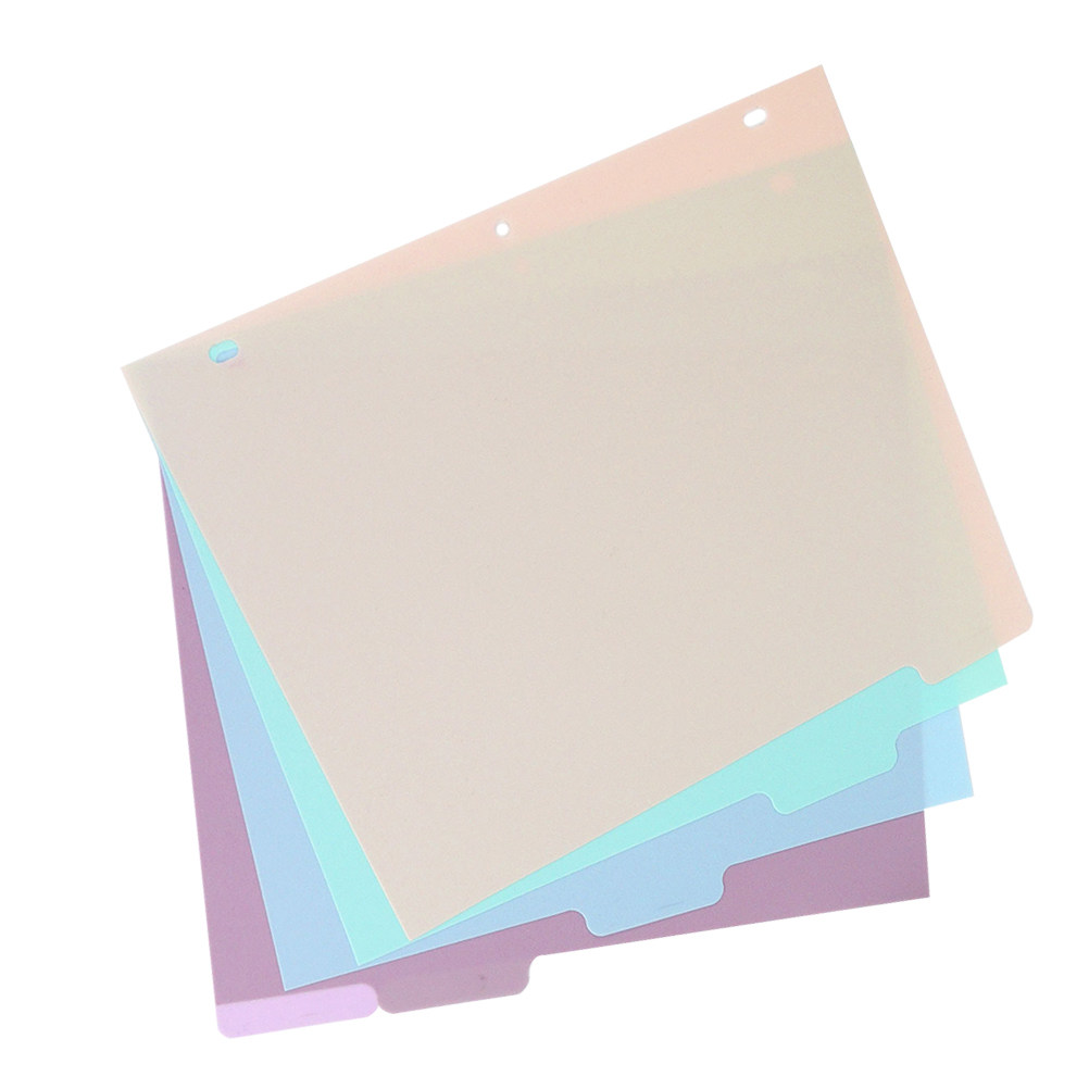 Tab Divider A4 - 1 комплект пластиковых разделителей для папок