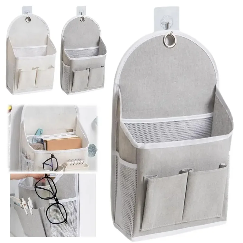 Magazine Holder Rack - Тканевая подвесная сумка-органайзер для общежития, настенная/на