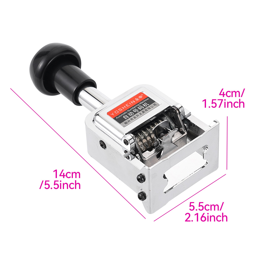 7-значная автоматическая нумер – обзор и цена Rubber Date Stamp